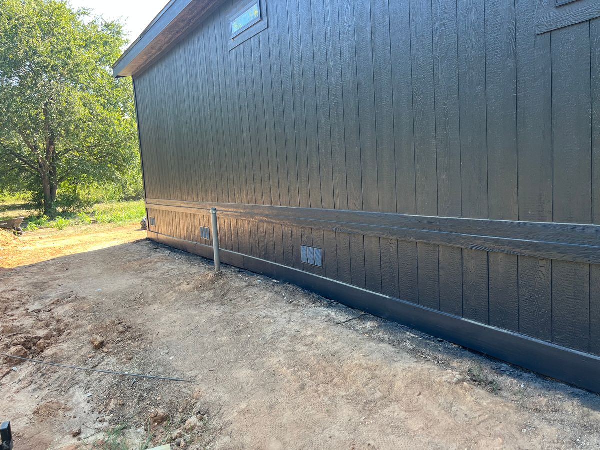 Mobile Home Skirting for BAKER Carpentry in Joshua, TX