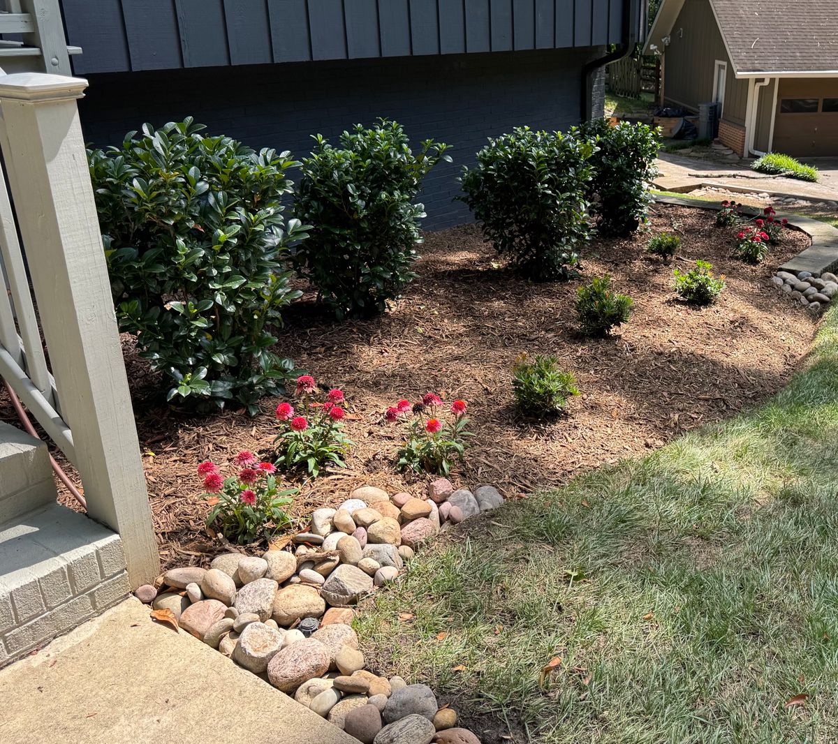Landscape Installation for Upcycled Landscape and Design in Charlotte, NC