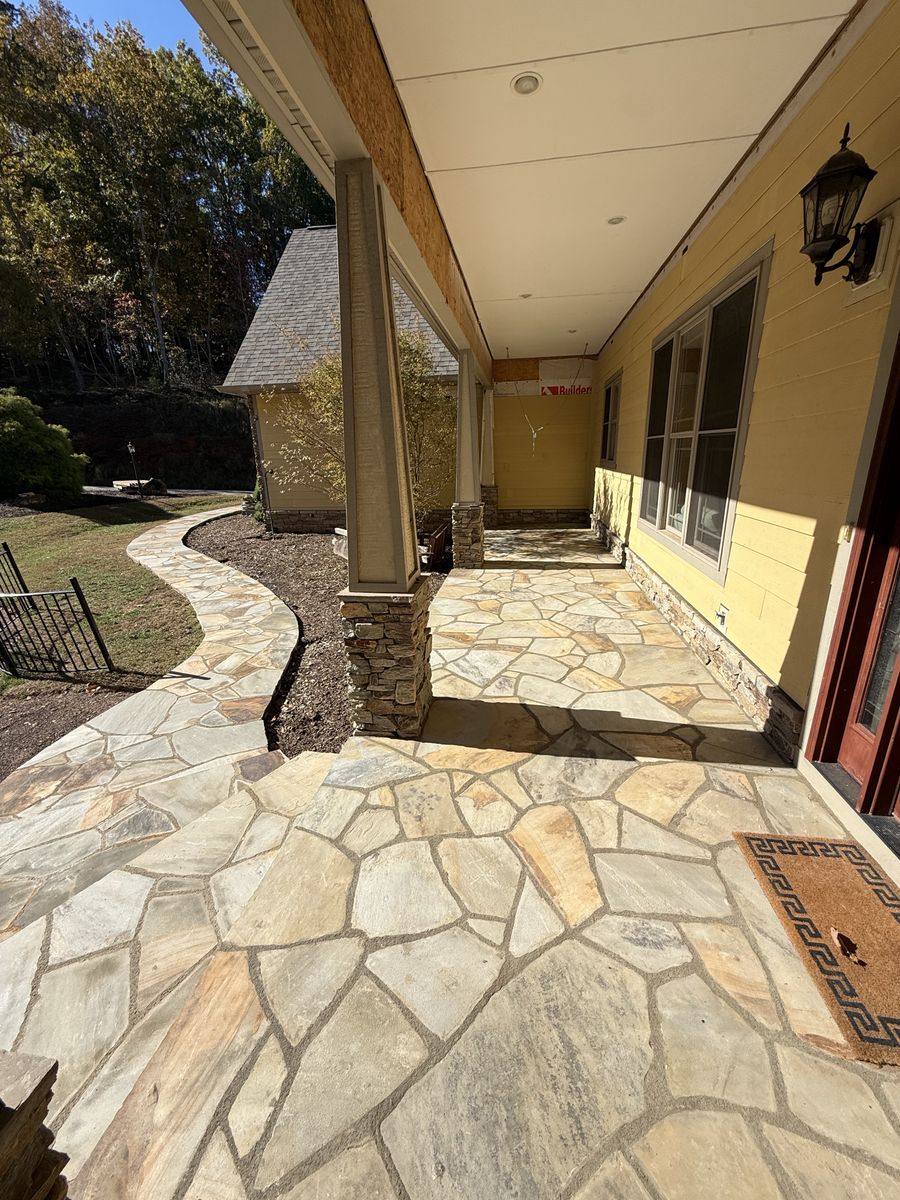 Residential Footing And foundation for JV Hardscape & Construction in Hendersonville, NC