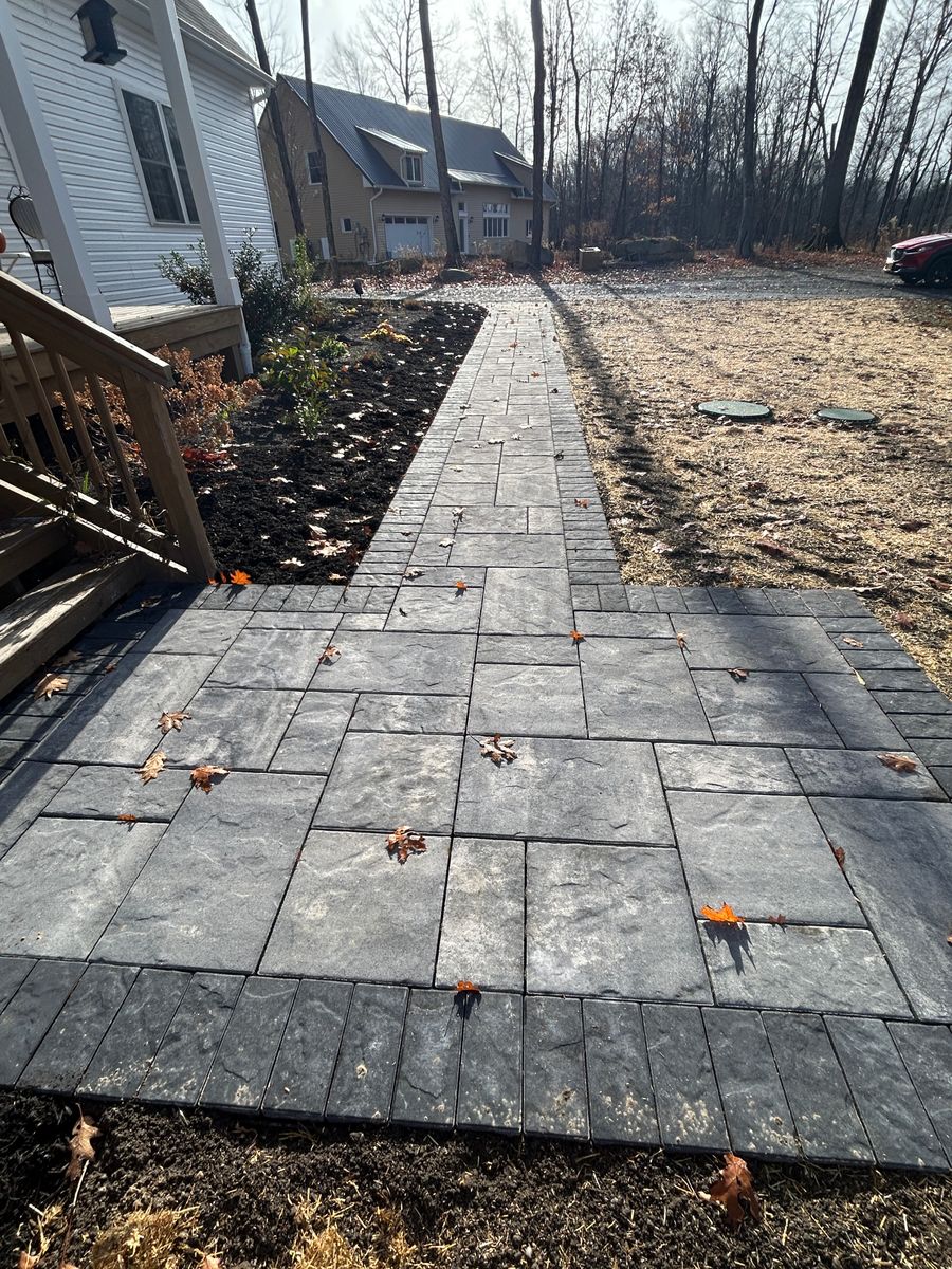 Patio Construction for Tony Monaco Landscaping Inc. in Orange County, NY
