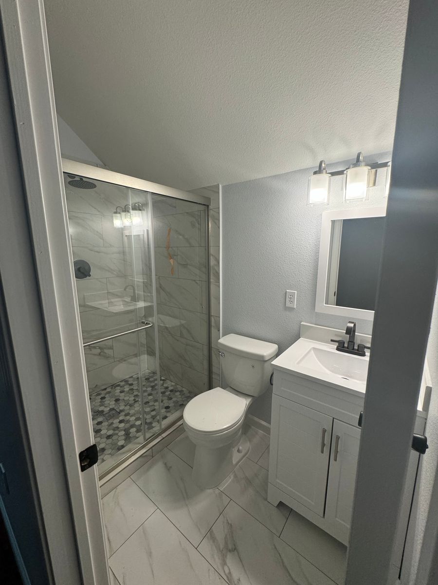 Bathroom Renovation for Mr. Mendez's Construction in Houston, TX