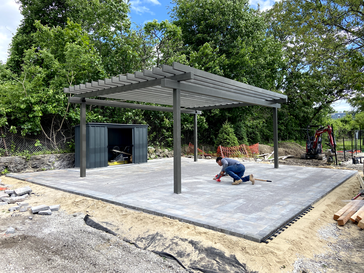 Patios and Wlakways for F Carias Irrigation Specialist INC in Southborough, MA