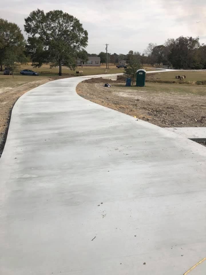 Sidewalk Installation for 4L Concrete Solutions LLC in Bryan-College Station, TX