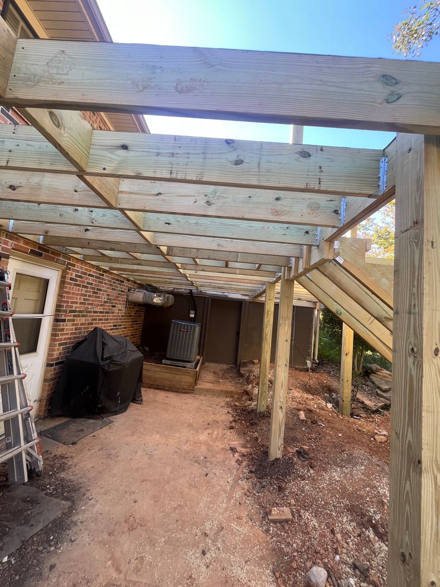 Deck, Porch, & Patio Installation for Wheeler Brothers Construction in Kingsport, TN