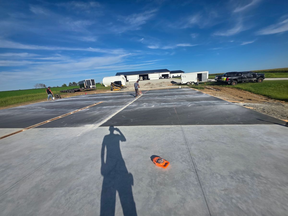 Concrete Slab Construction for New Age Concrete in Perry, IA