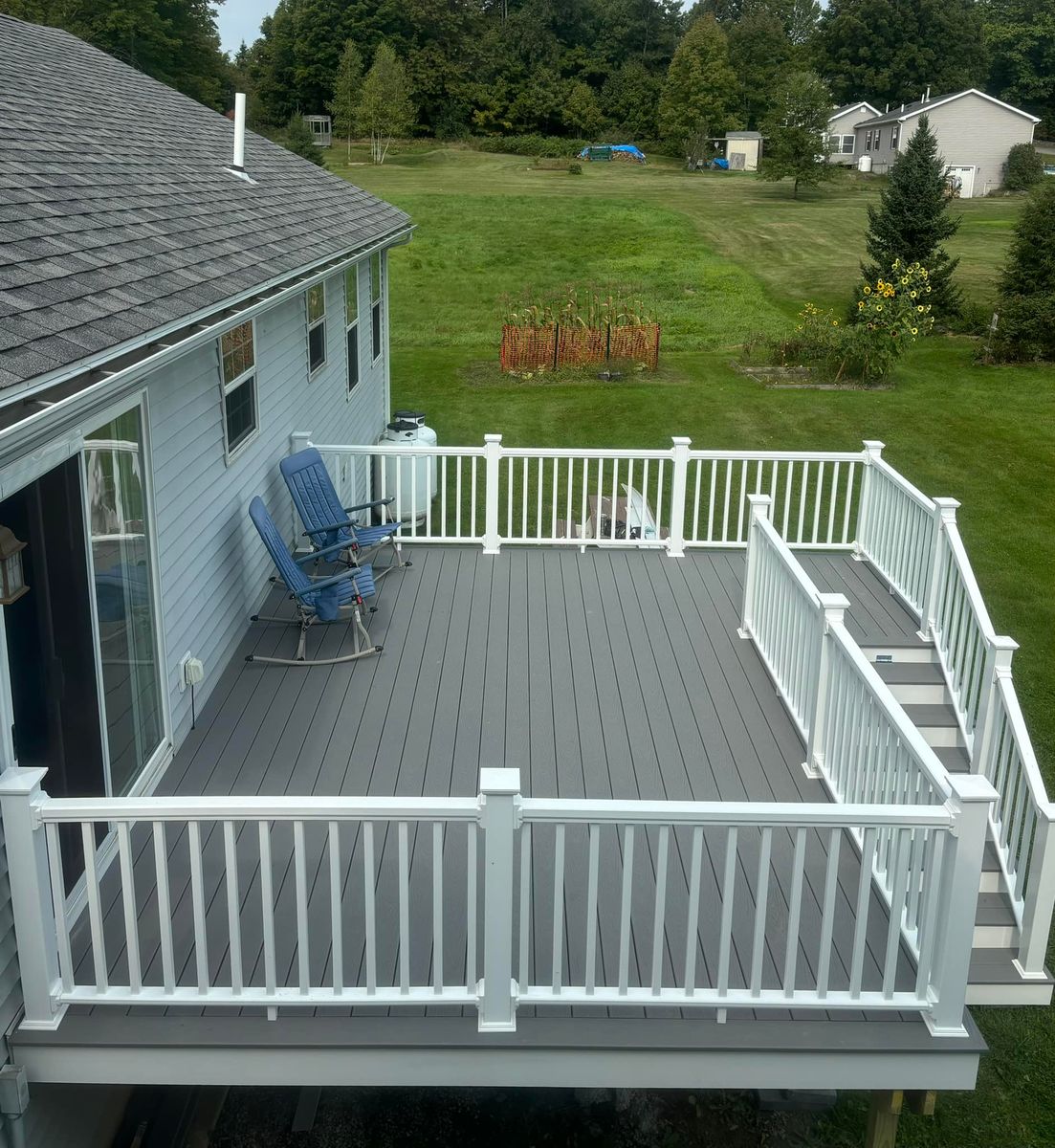 Deck Installation for True North Home Services in Brewer, ME