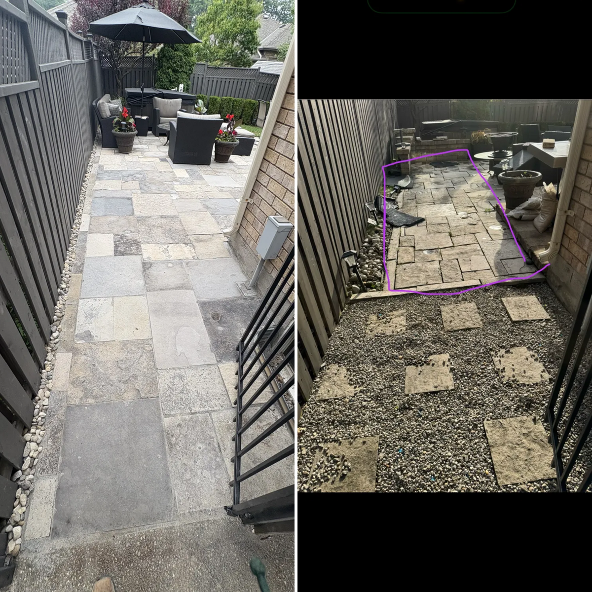 Interlock Repair & Re-Leveling for Pure Pavers Restoration in Burlington, ON
