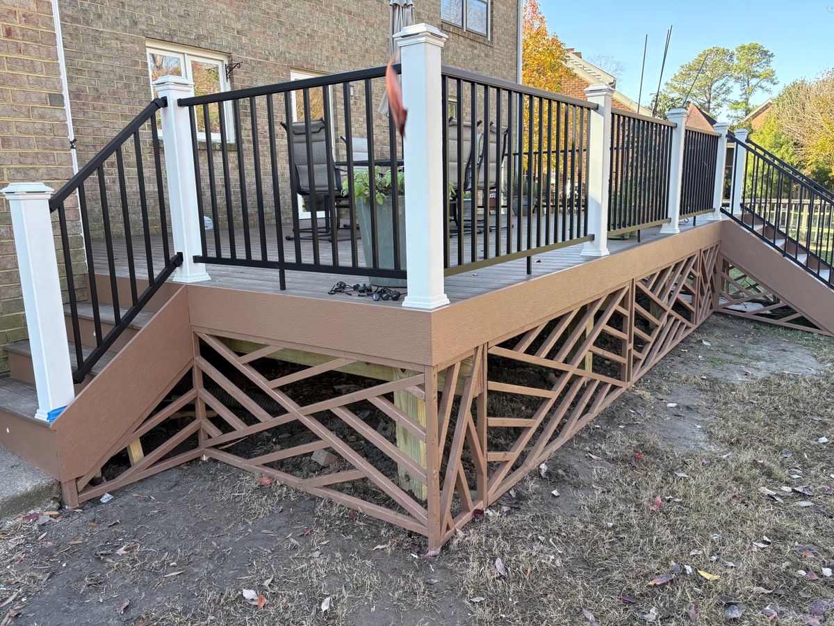 Deck & Patio Installation for Aspen Home Remodeling in Virginia Beach, VA