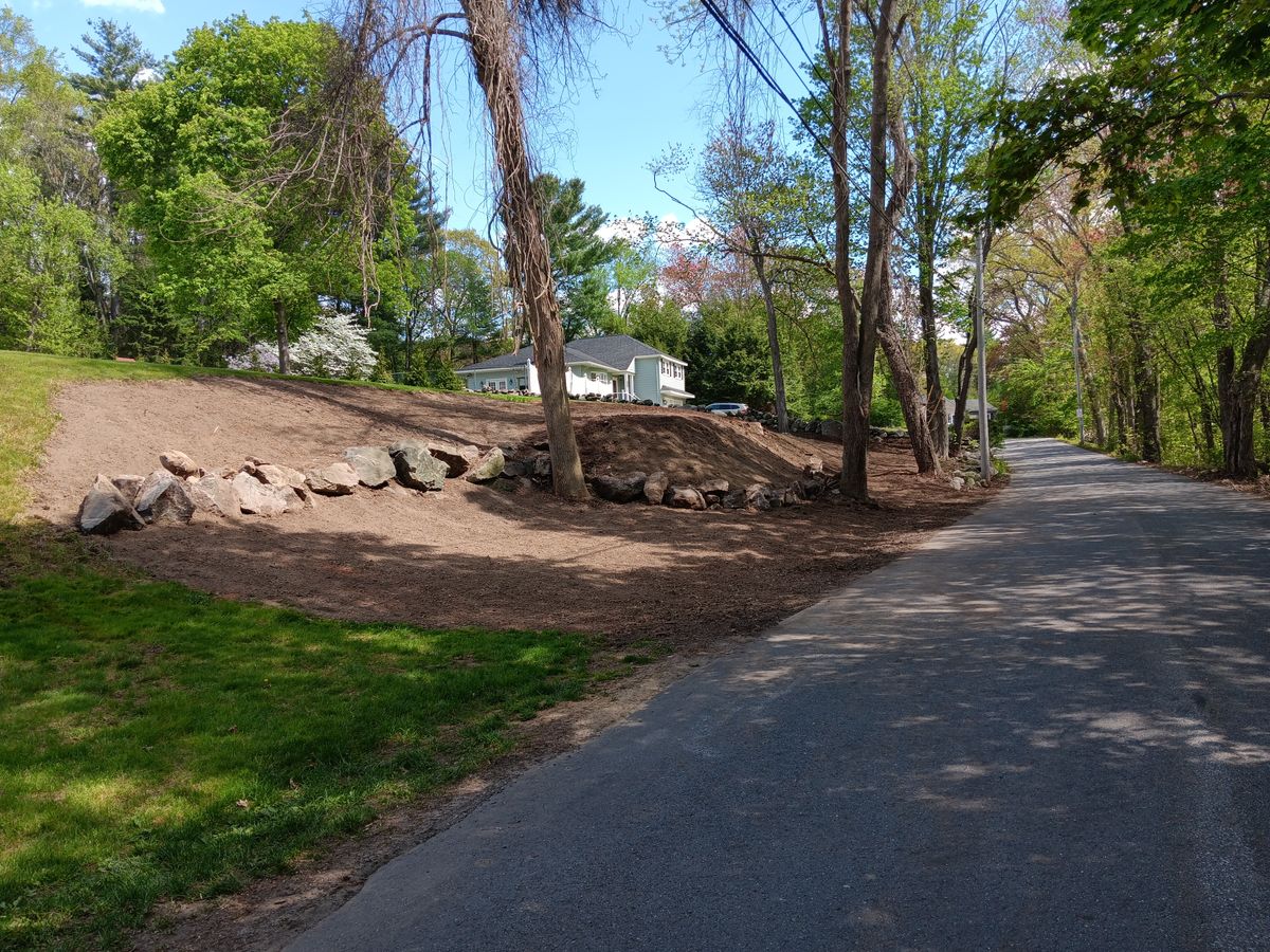 Land clearing for Roeger Property Solutions in Haverhill, MA