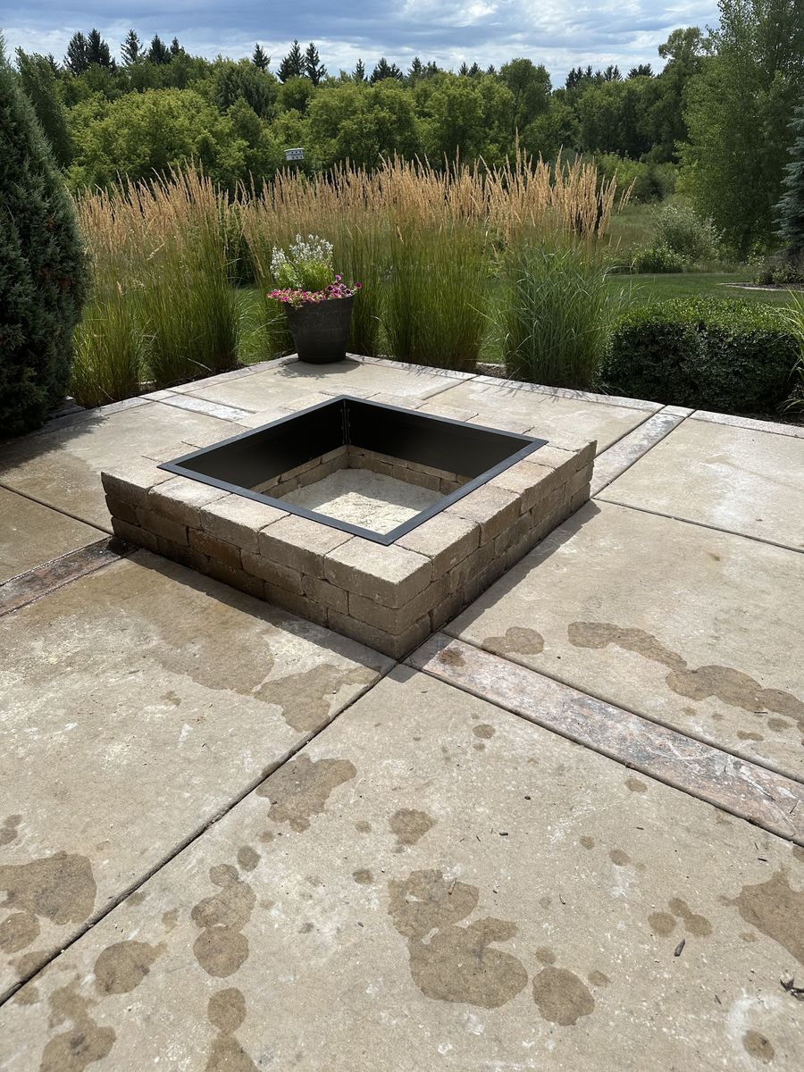 Firepits for Paradise Lawnscapes in West Bend, WI