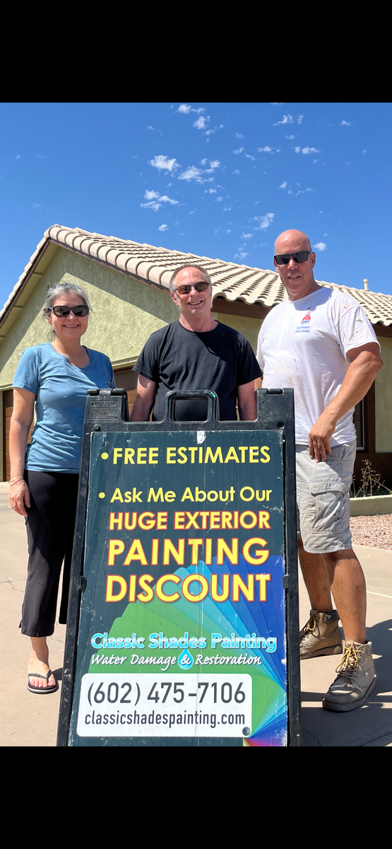 Water Damage & Restoration for Classic Shades Painting Water Damage & Restoration LLC in Mesa, AZ
