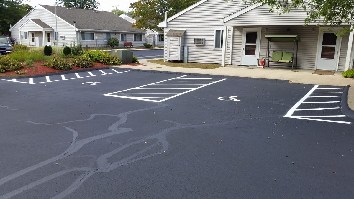 Commercial Asphalt Services for AM Sealers in Griswold, CT