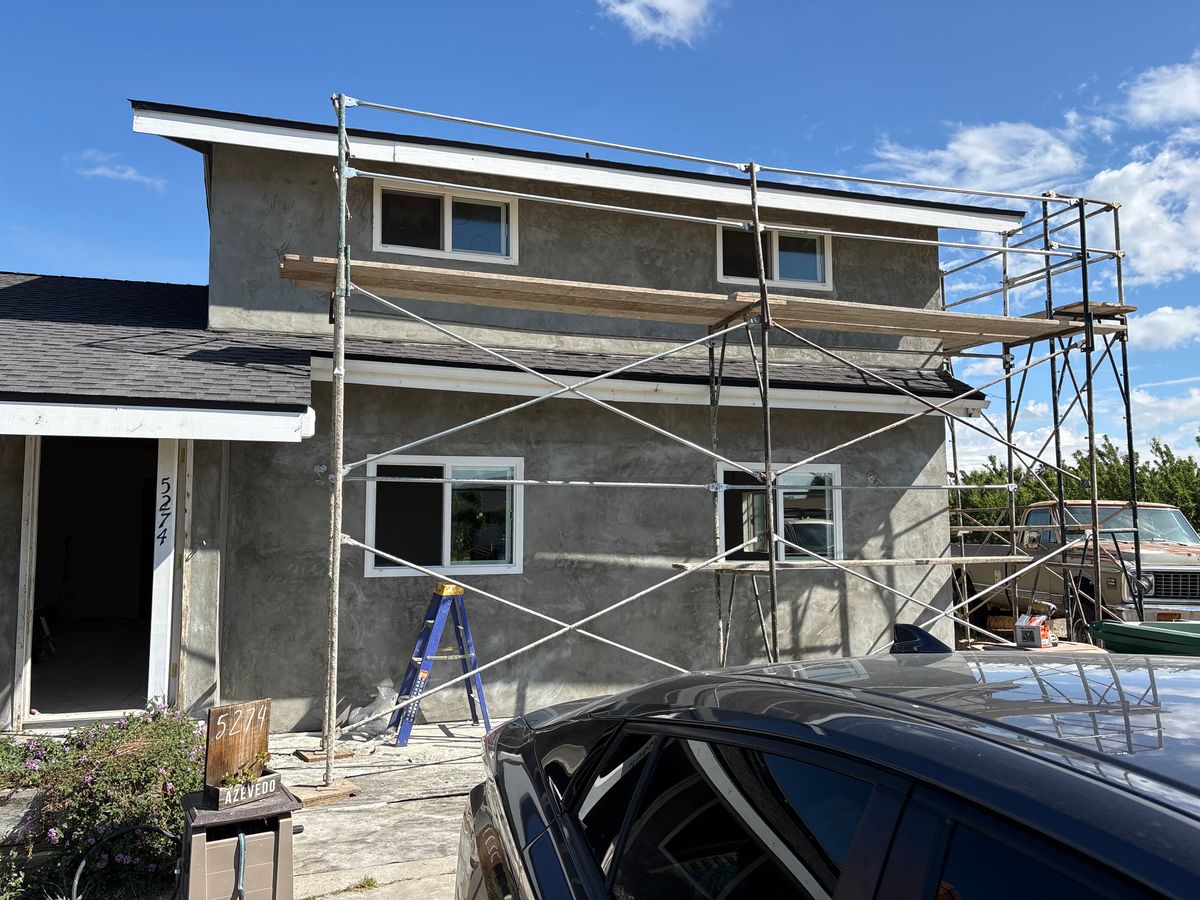 Framing for Albano's Construction Solutions in Gustine, CA