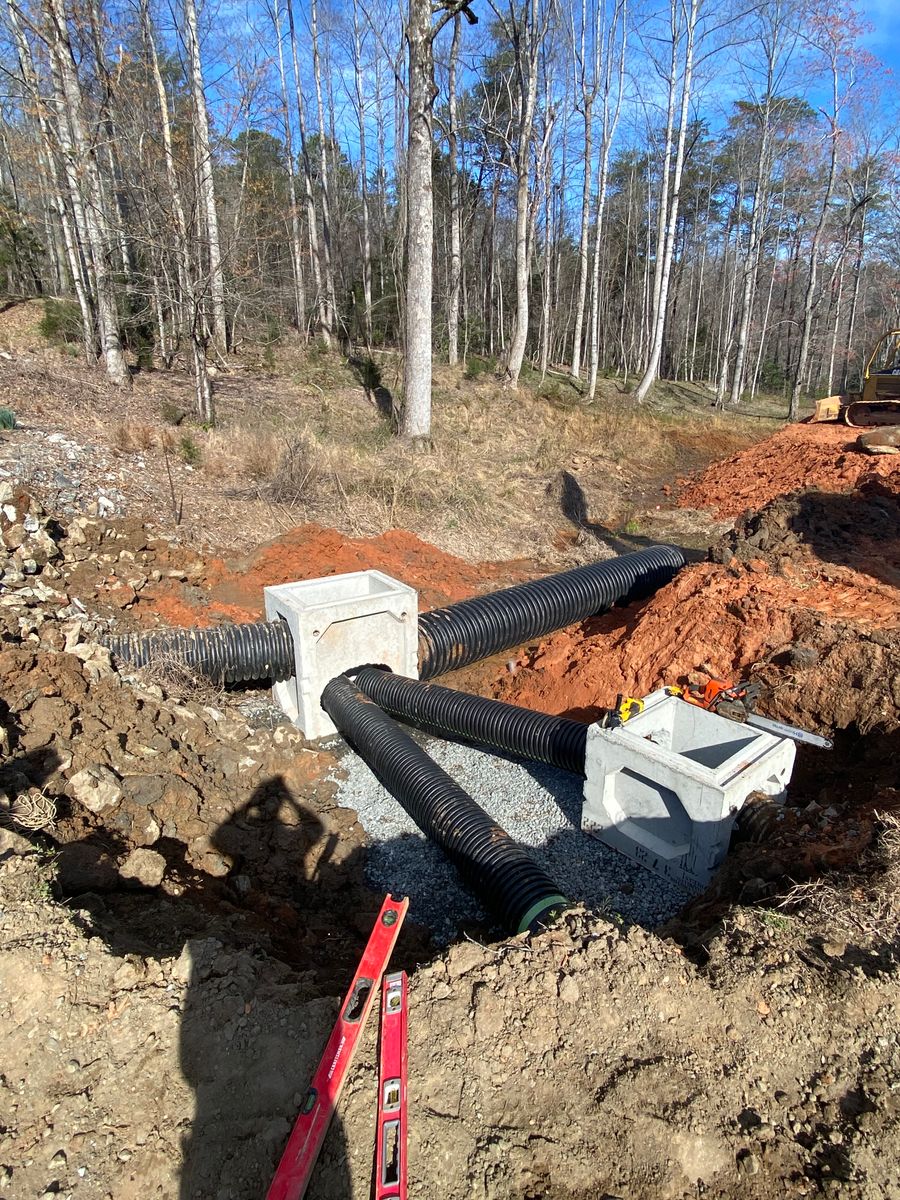 Storm Water Management for J&G LandWorx LLC in Rutherfordton, NC