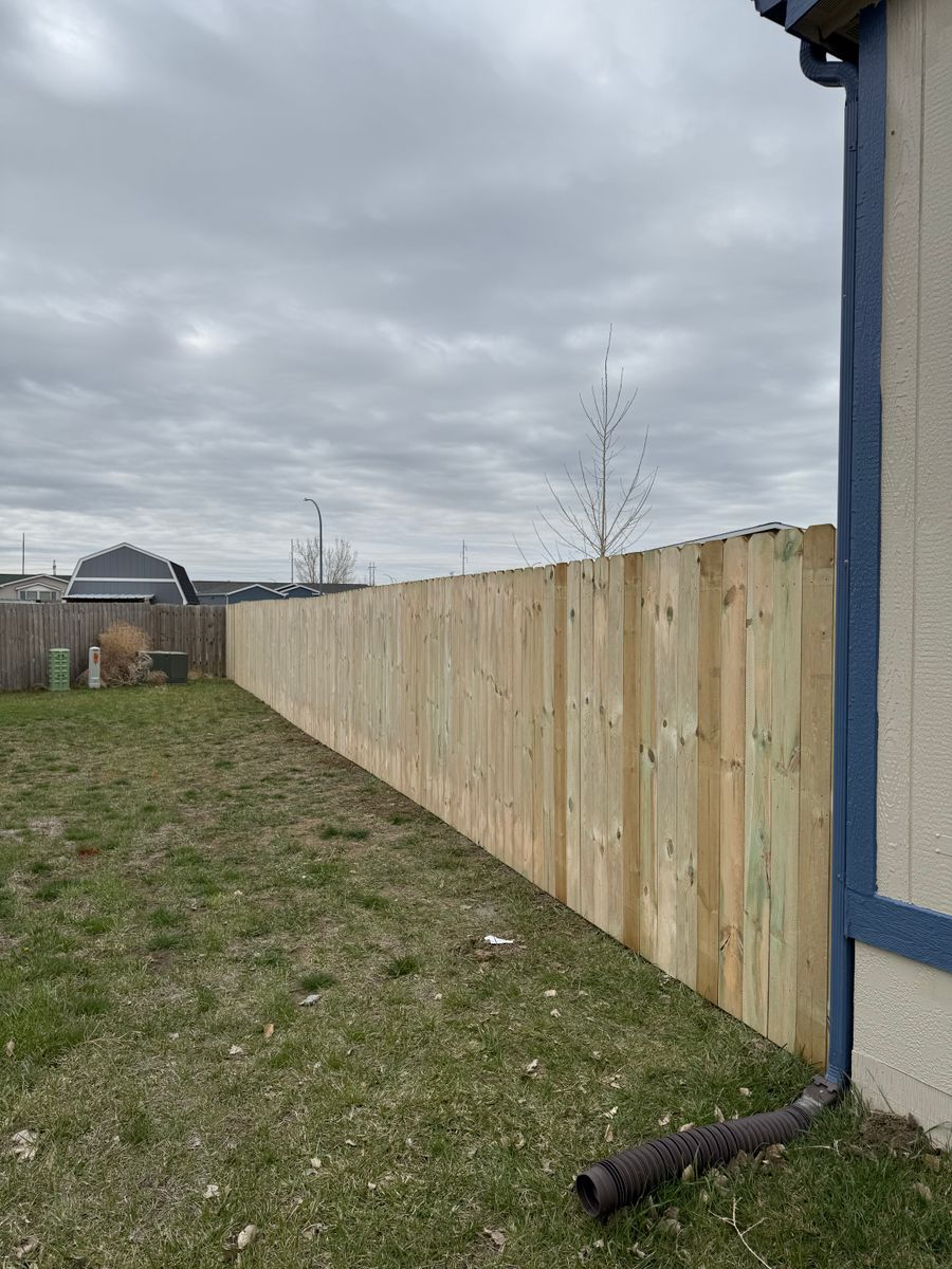 Fence Repair for DS Industries in Gillette, WY
