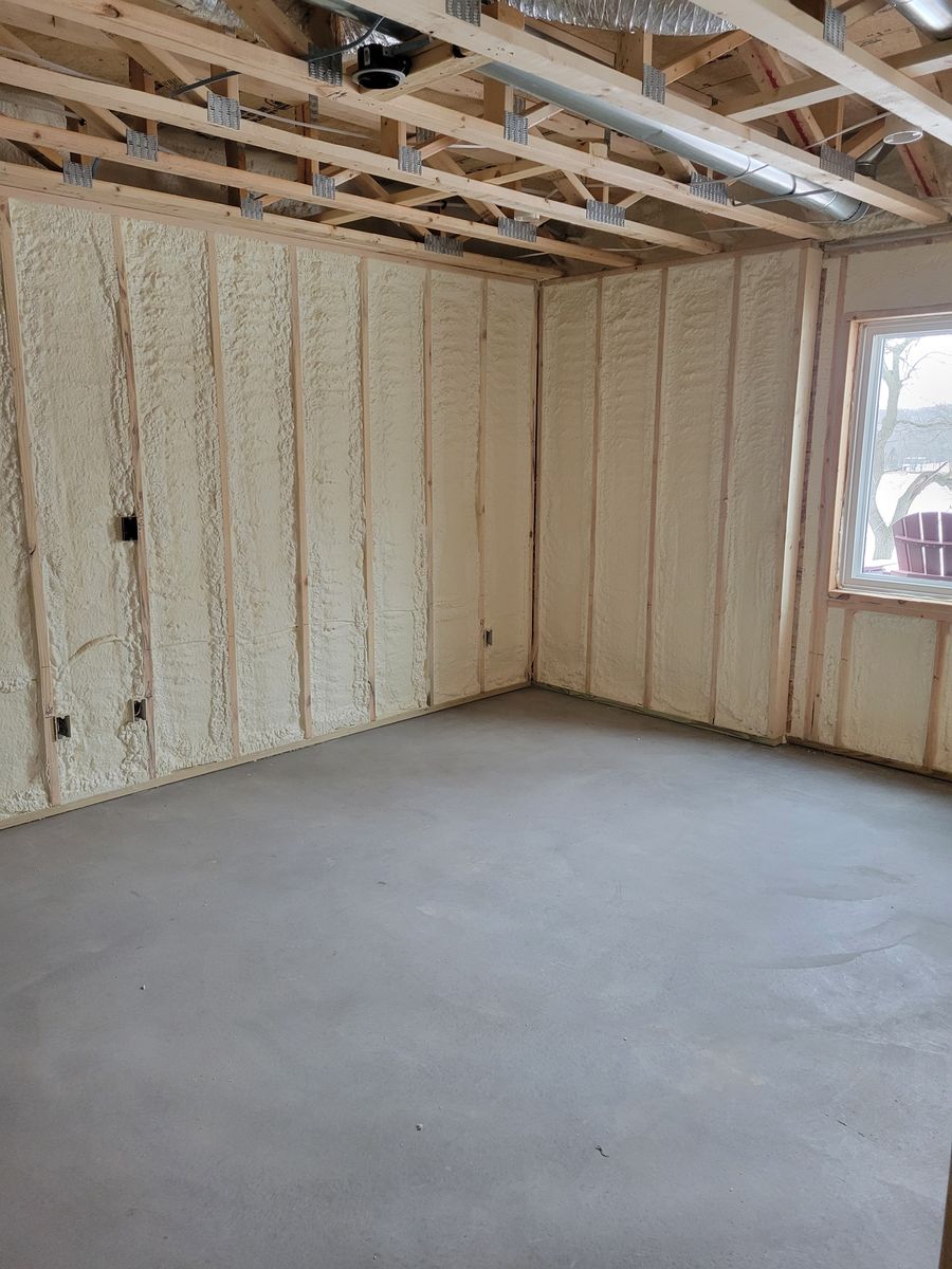 Spray Foam Insulation for Ray's Spray Foam LLC in Browerville, MN