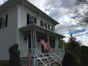 Staining for Fogg’s Home Improvements in Groton, CT