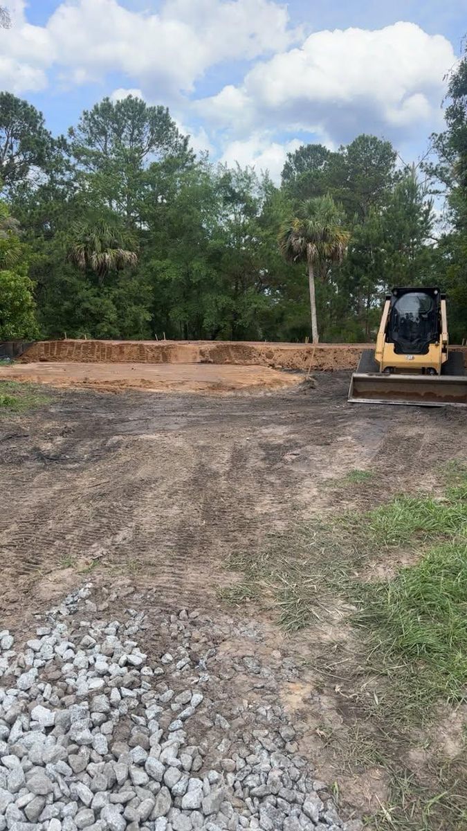 Site Grading for Iron Industries in Bluffton, SC