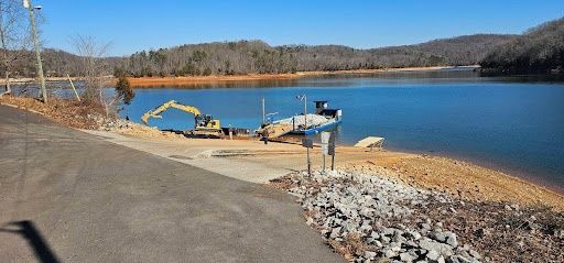 Rip Rap for Restoration Shoreline Norris Lake Rip Rap in Norris Lake, TN