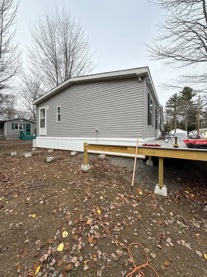 Deck & Patio Installation for The Finish Group in Bangor, ME