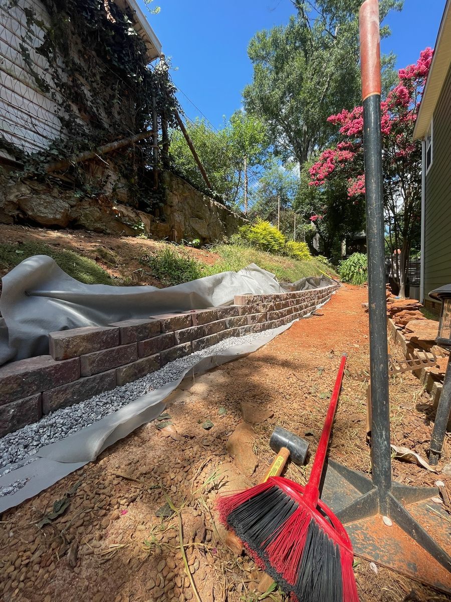 Hardscaping for Down To Earth Tree and Landscaping in Greenville, SC