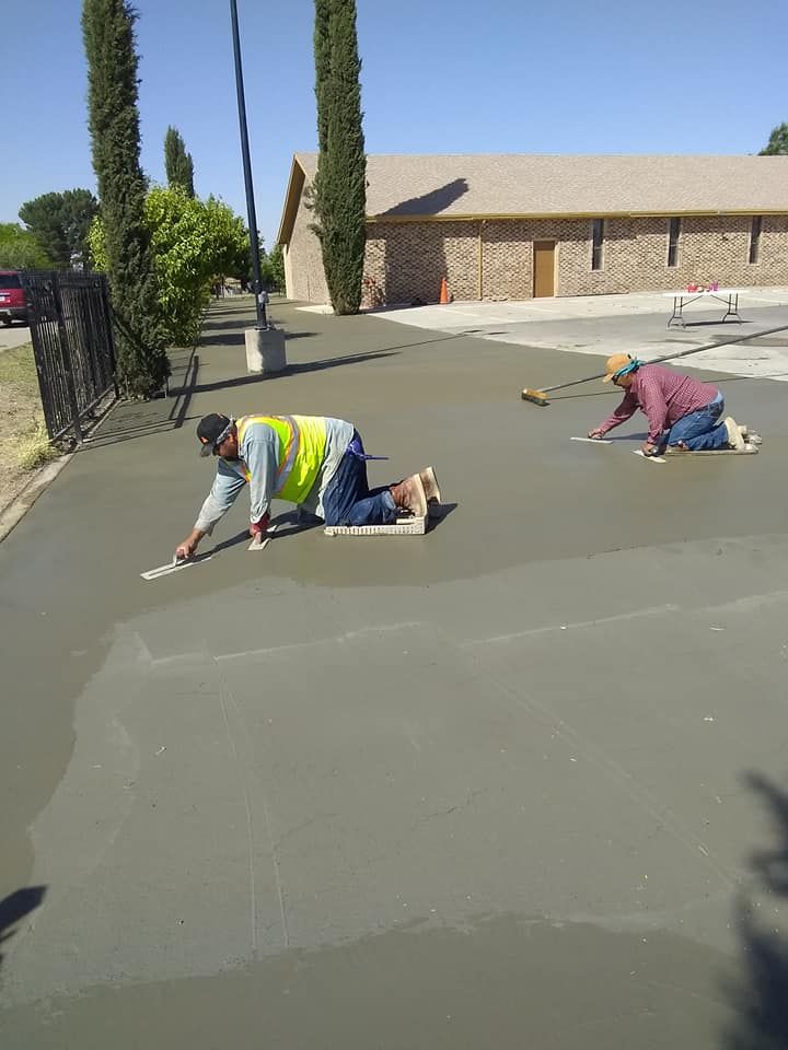 Patio Design & Installation for Montero Concrete in San Elizario, TX