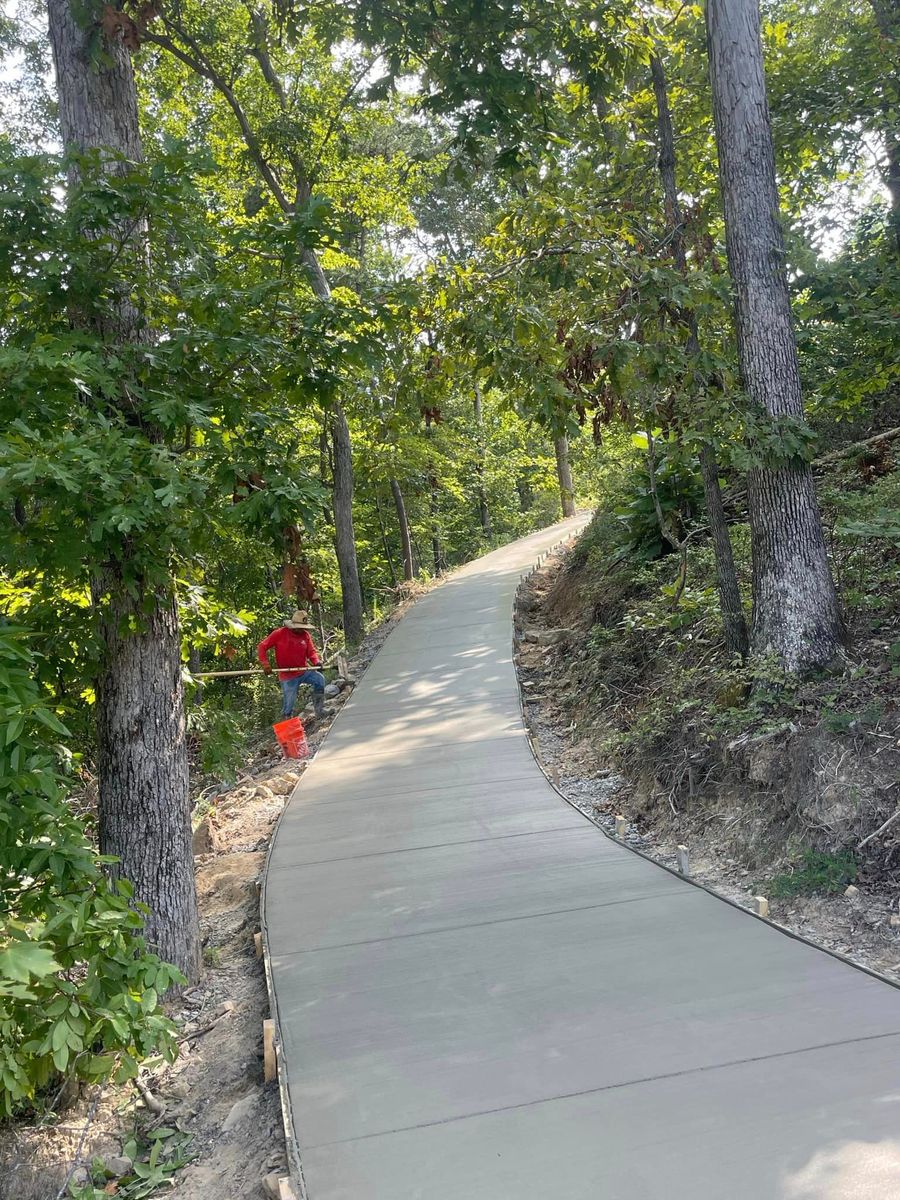 Sidewalk Installation for Stillwell Earthworks in Trussville, AL