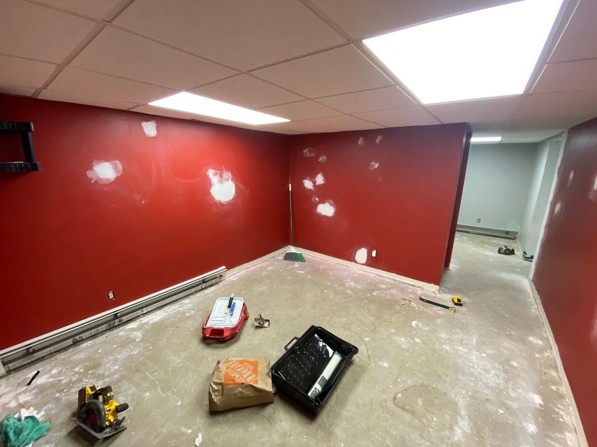 Drywall Repair and Restoration for Clark co. Construction in Attleboro, MA