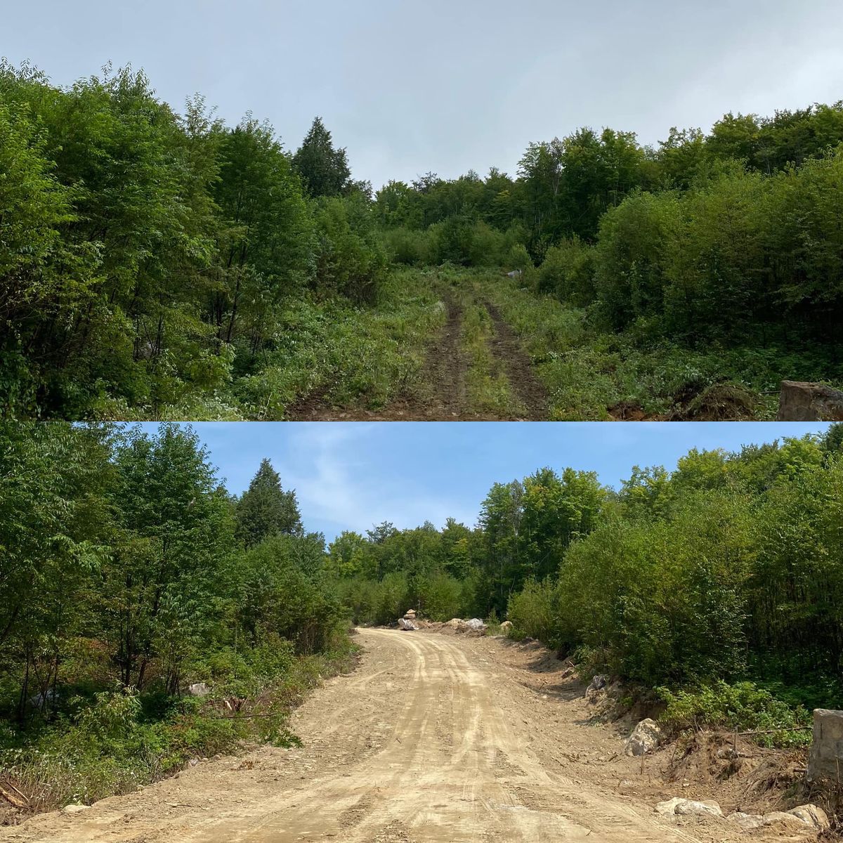 Road Building for Gardner Road Company in Winn, ME