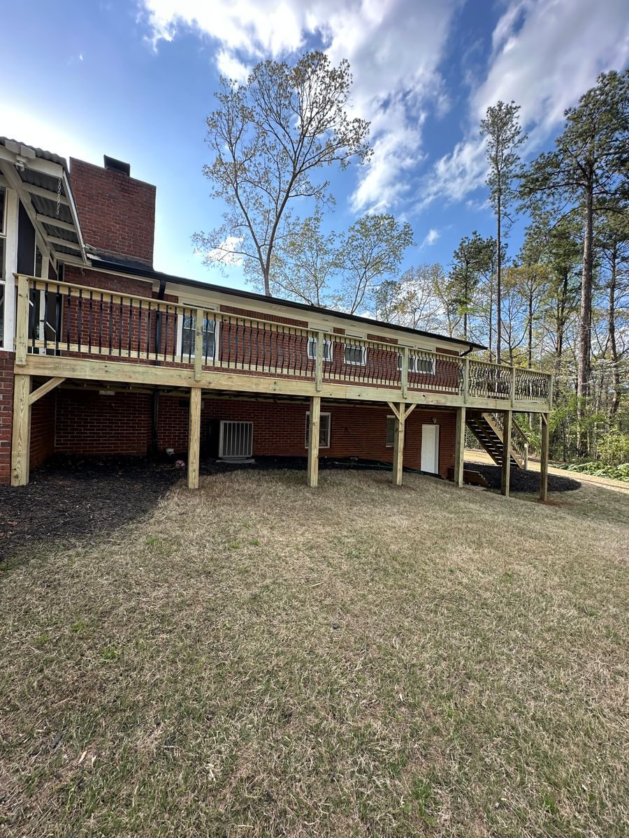 Fencing for JDP Construction Group in McDonough, GA