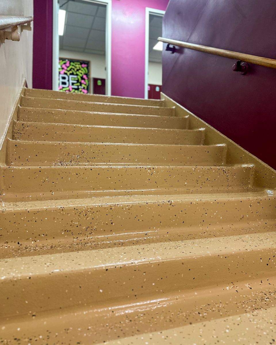 Epoxy Flooring for Mr. Mole's Painting in Bemidji, MN