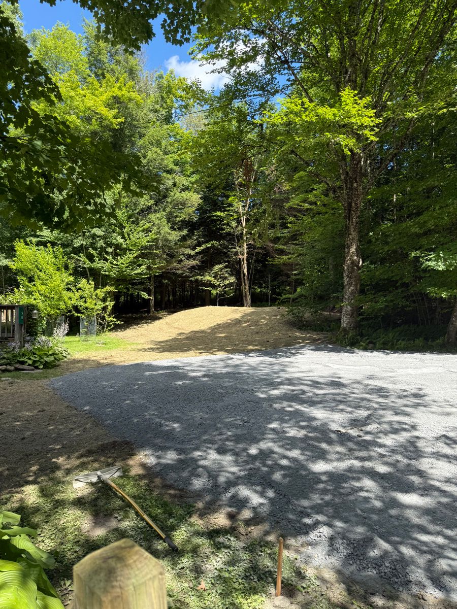 Property Grading for TBC Custom Trades in West Burke, VT