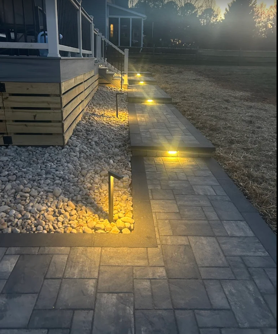 Landscape Lighting for Oasis Outdoor Living, LLC in Huntersville, NC