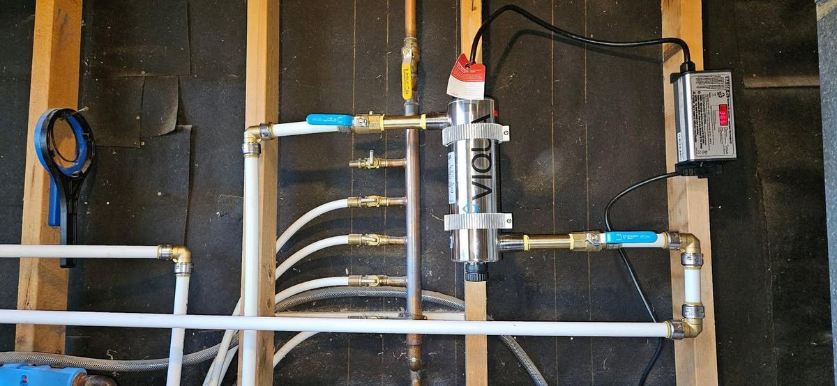 Whole house reverse osmosis system installation for The Water Guy in Billings, MT