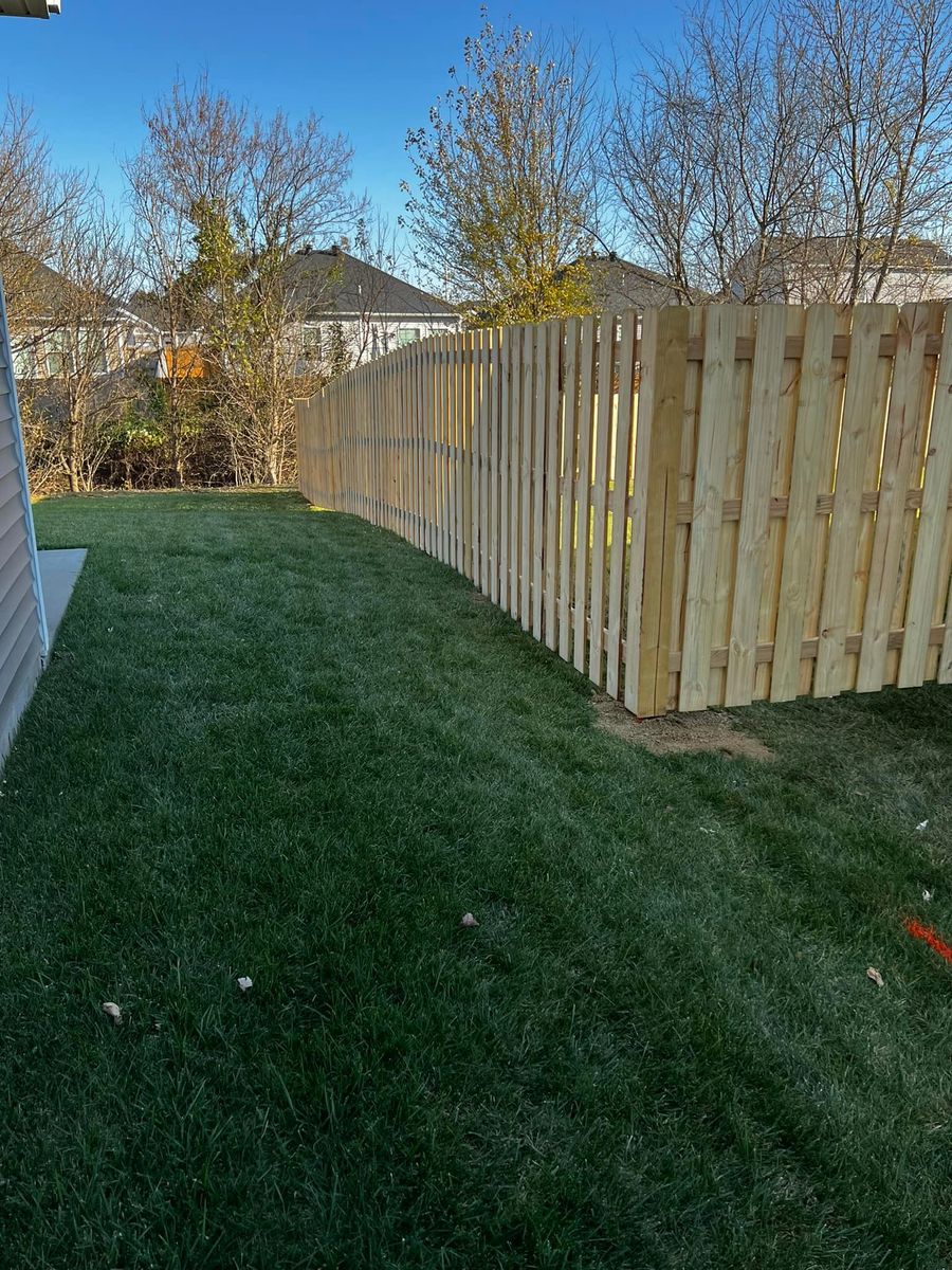 Fence Installation for Penrod & Son's Fencing in Greenville, KY