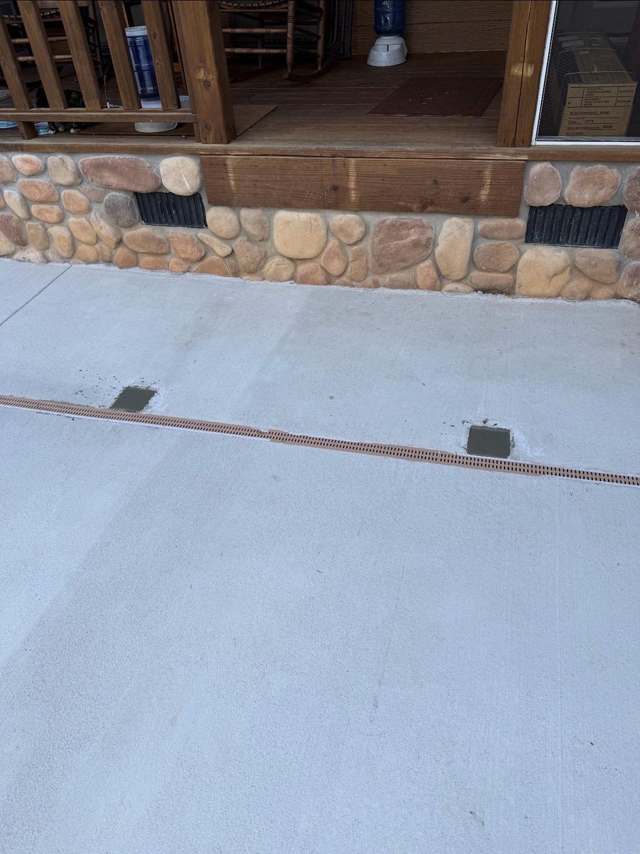 Deck and Patio building for Arrowhead Property Solutions in Fort Valley, GA