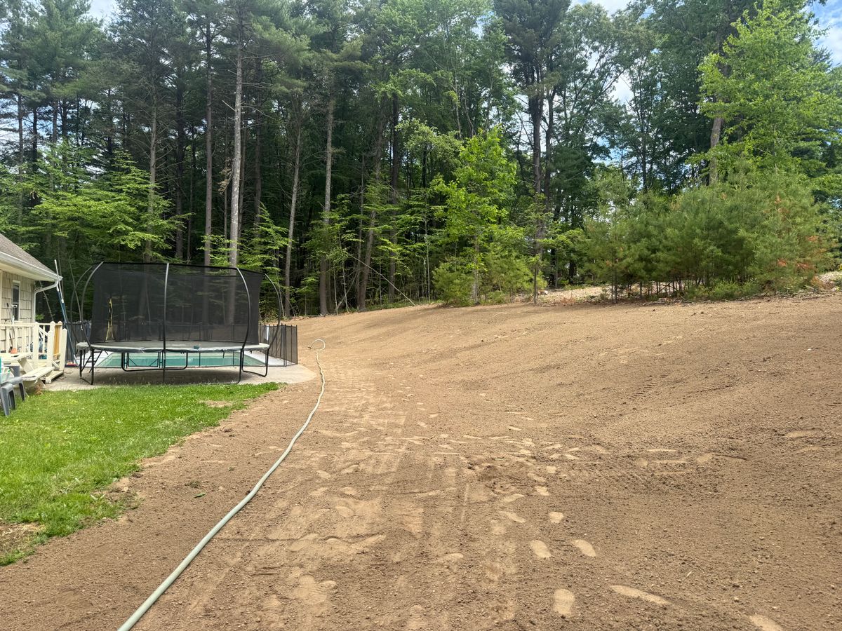Lawn Installation for Lennon Land Management in Suffield, CT