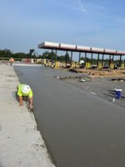 Concrete Driveway Installation for Immaculate Concrete and Construction in Troy, IL