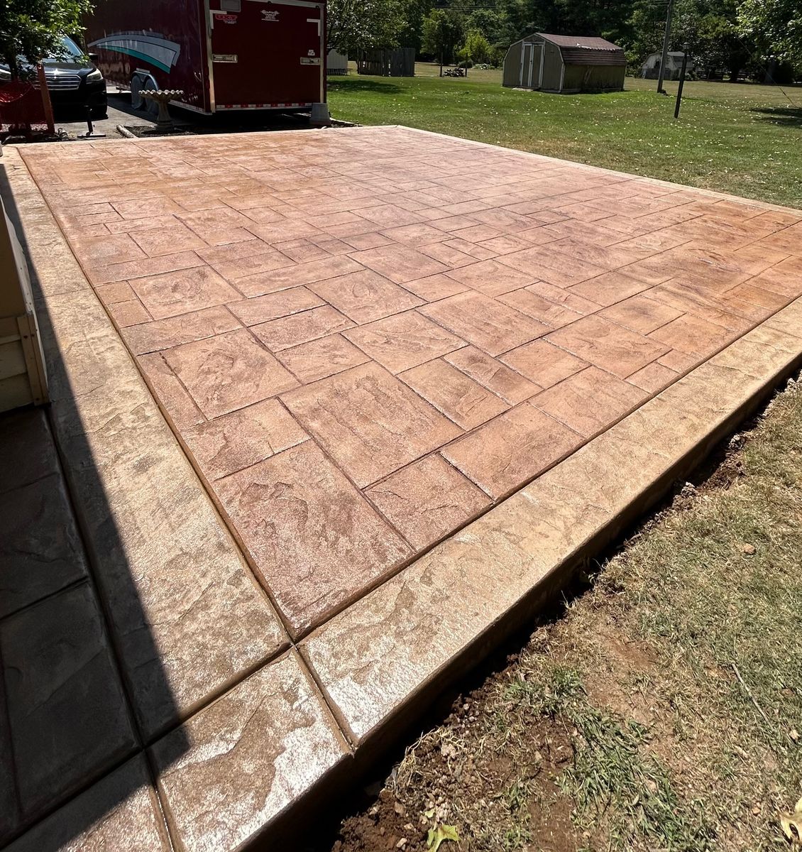 Stamped Concrete for Premier Concrete Scapes in Murfreesboro, TN