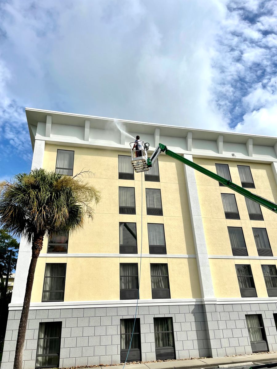 Commercial Pressure Washing for Port City Power Washing in Wilmington, NC