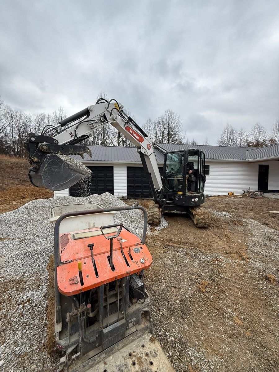 Basement, Block-Wall, Poured-Wall, & Other Foundations for Whitfield Concrete Construction in Solsberry, IN