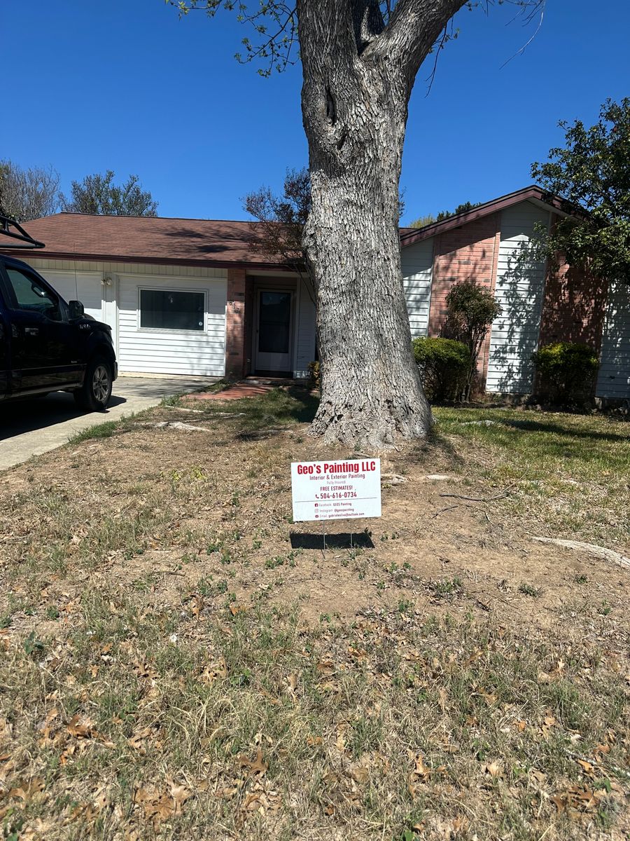 Exterior Painting for GEOS Painting in New Braunfels, TX