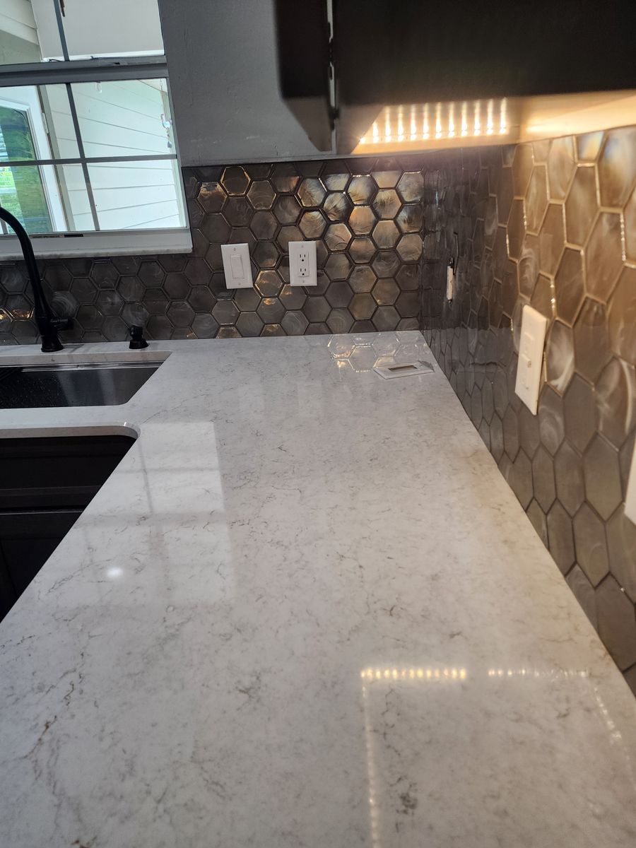 Kitchen Backsplash Tiling for Elite Custom Tile Installations in Ocala, FL