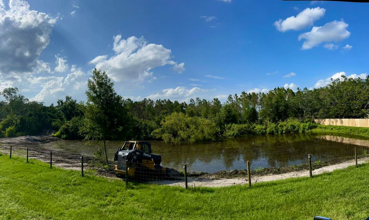 Lakefront Clearing for Chaney’s Environmental Services in Haines City, FL