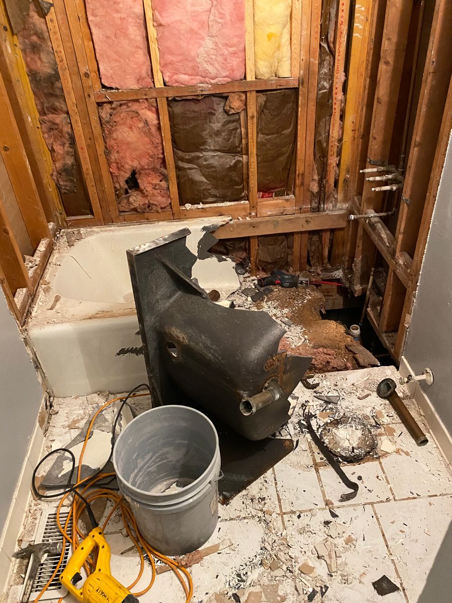 Bathroom Renovation for Hands On Construction in Thomson, GA