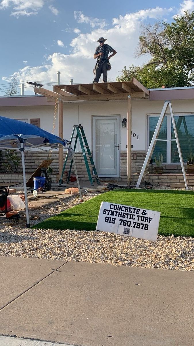  Porches and Pergolas for Gordo’z Concrete & Maintenance in El Paso, TX