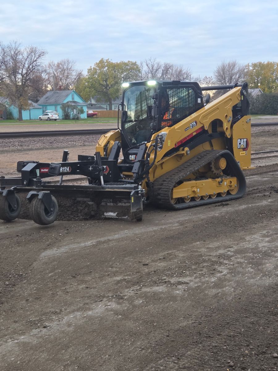 Site Preparation for Matejcek Excavating in Breckenridge, MN