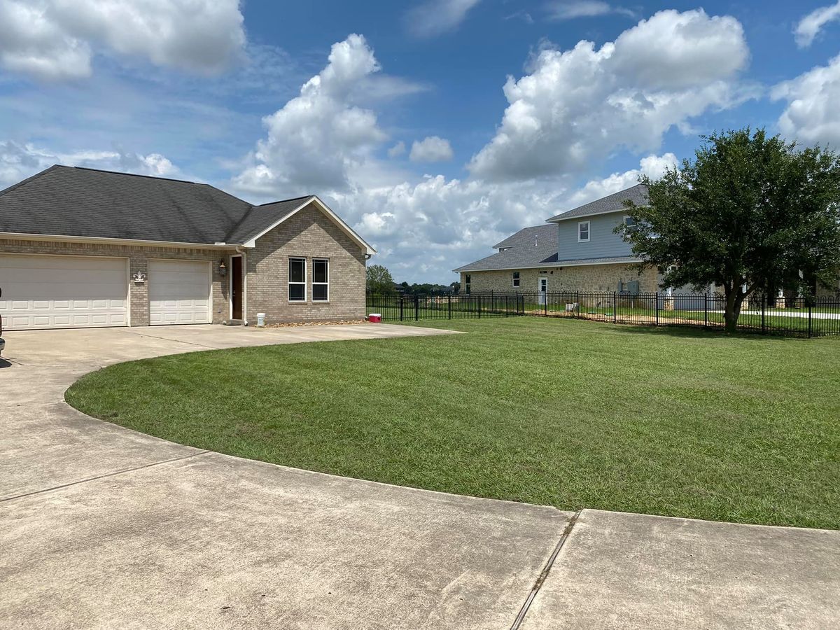 Mowing for The Lawn Care Brother’s in Brookshire,  TX