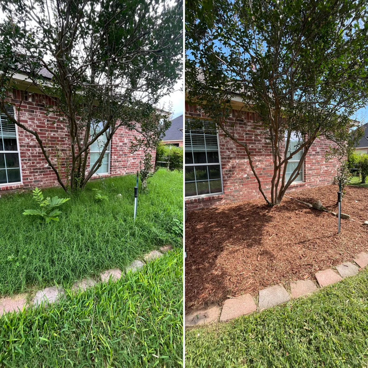 Mowing for Piña’s Lawncare in Limestone County, TX