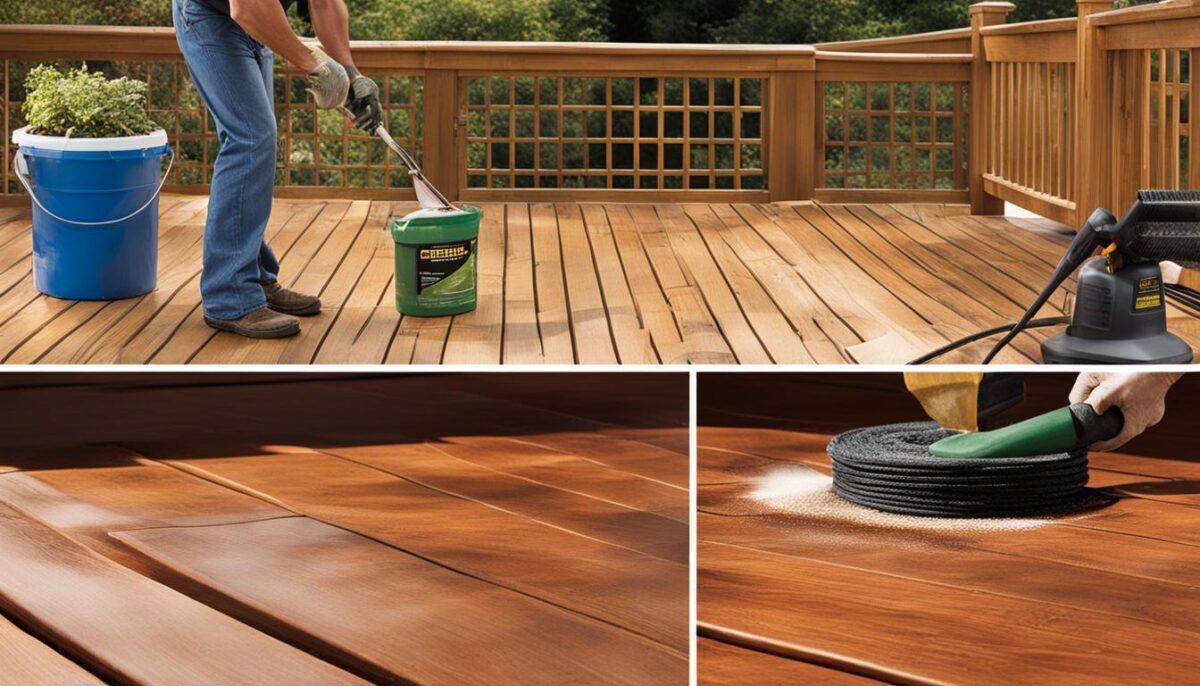 Deck Staining and Painting for Deluxe New World Painting Company  in Cheboygan, MI